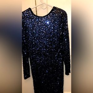 Vintage Sequin Dress(Unknown Size)